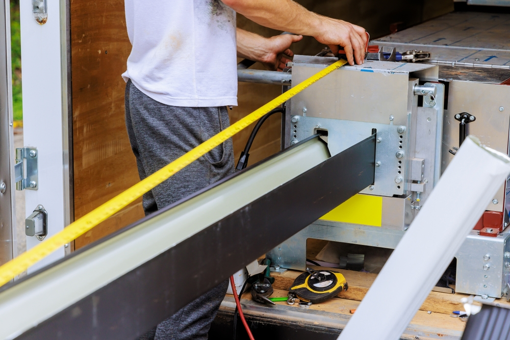 making custom rain gutters